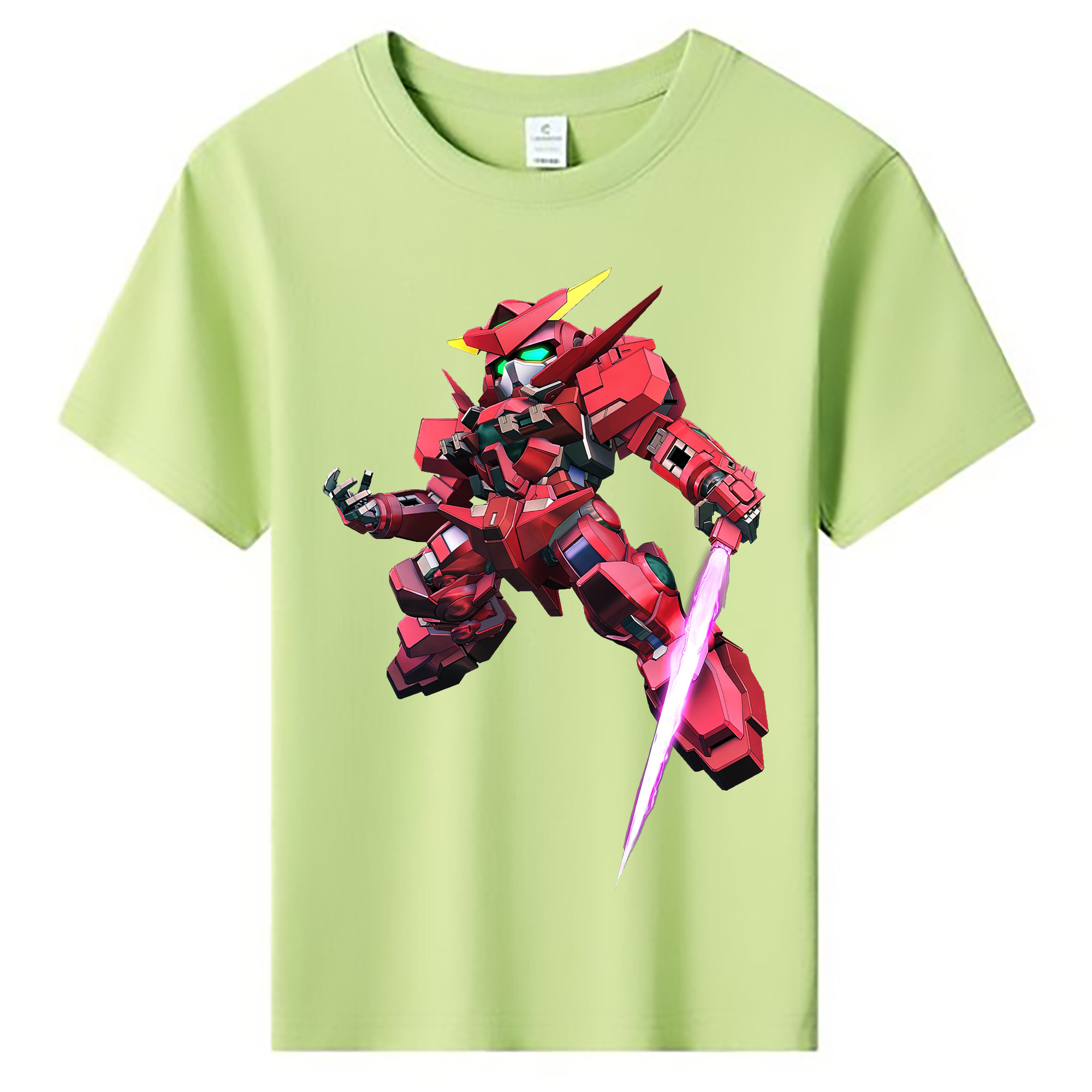 （画像用） 機動戦士ガンダム Mobile Suit Gundam 綿100％キッズTシャツ（フロントプリント）